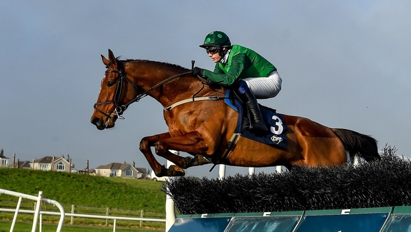 Paul Townend – seen here on board El Fabiolo – carried the same silks to victory on Zarak The Brave