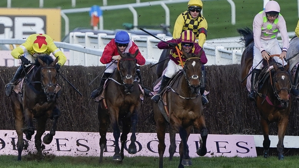 Protektorat (left) and Royale Pagaille (right) finished third and fifth in the Gold Cup at the Cheltenham Festival