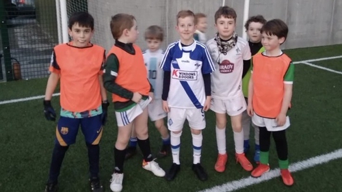 Straffan have welcomed the new members of their community from Ukraine into their club