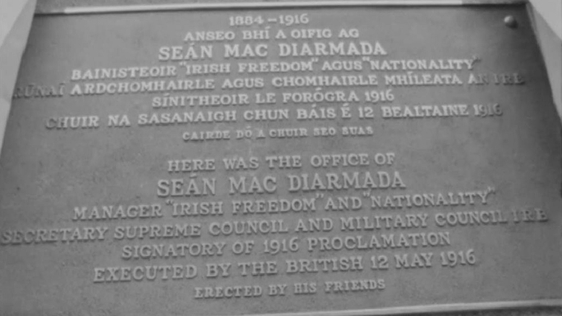 Plaque To Seán Mac Diarmada