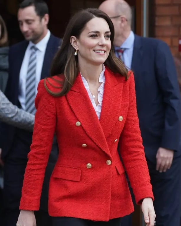 The Duchess of Cambridge during a visit to Copenhagen, Denmark (Owen Humphreys/PA)