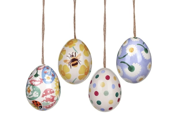 Mini Easter Egg Hanging Tins, Set of 4, £11.95, Annabel James