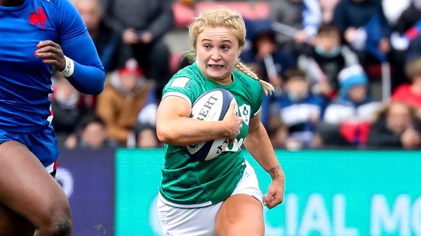 Neve Jones made 25 metres with the ball in hand against France