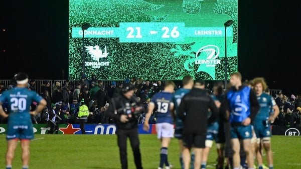 There were subdued scenes at full time in Galway