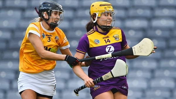 Aoife Guiney (R) scored a goal and set up two more for Wexford