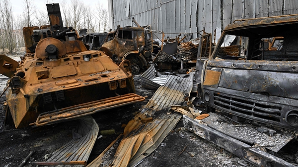 The World Bank said the magnitude of Ukraine's GDP contraction is 'subject to a high degree of uncertainty' over the war's duration and intensity.