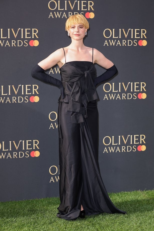 Jessie Buckleyattends The Olivier Awards 2022