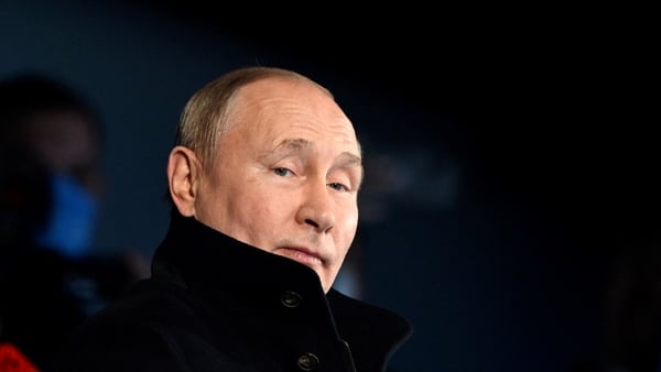 Russian president Vladimir Putin: 'if he unleashed mercenaries and other dogs of war on the civilians of Ukraine, then he is responsible for their actions'