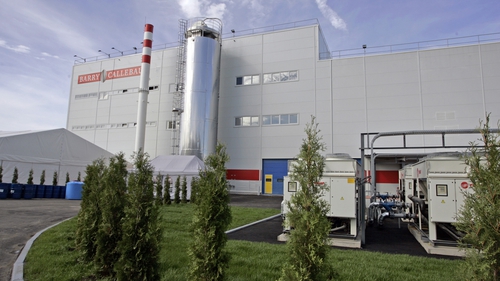 The Barry Callebaut chocolate factory in Chekhov in Russia