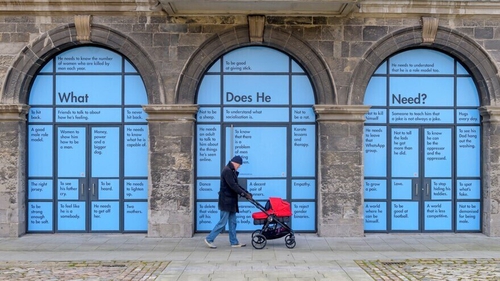What Does He Need? by Fiona Whelan, Brokentalkers & Rialto Youth Project at IMMA (Pic: Louis Haugh)
