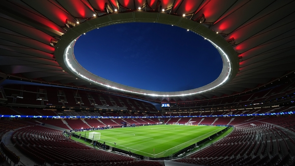 Atletico host Manchester City in the quarter-finals tonight trailing 1-0 from the first leg