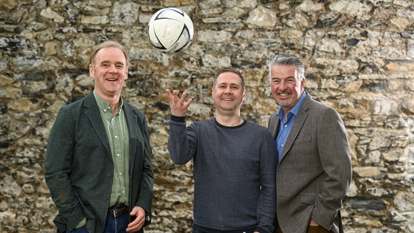 Warren Healy, Clubforce founder along with Feidhlim Byrne, Comórtais founder and Noel Murray, CEO of Clubforce
