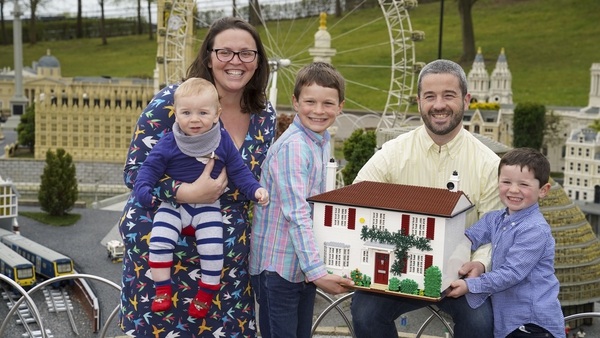The Molloy family and their home away from home All photos: Press Association