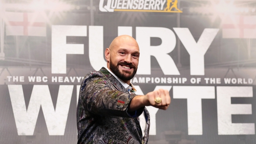 Tyson Fury is defending his WBC belt for the second time