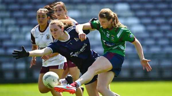 Dearbhla Gower in action for Galway against Westmeath