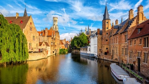 The winning scratch card is currently being held in Bruges