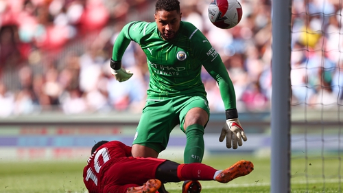 A howler from Zack Steffen let Liverpool in for their second goal
