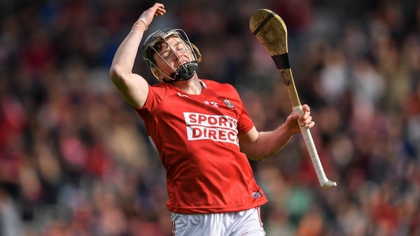 Jack O'Connor reacts to a missed goal chance for Cork in the defeat to Limerick