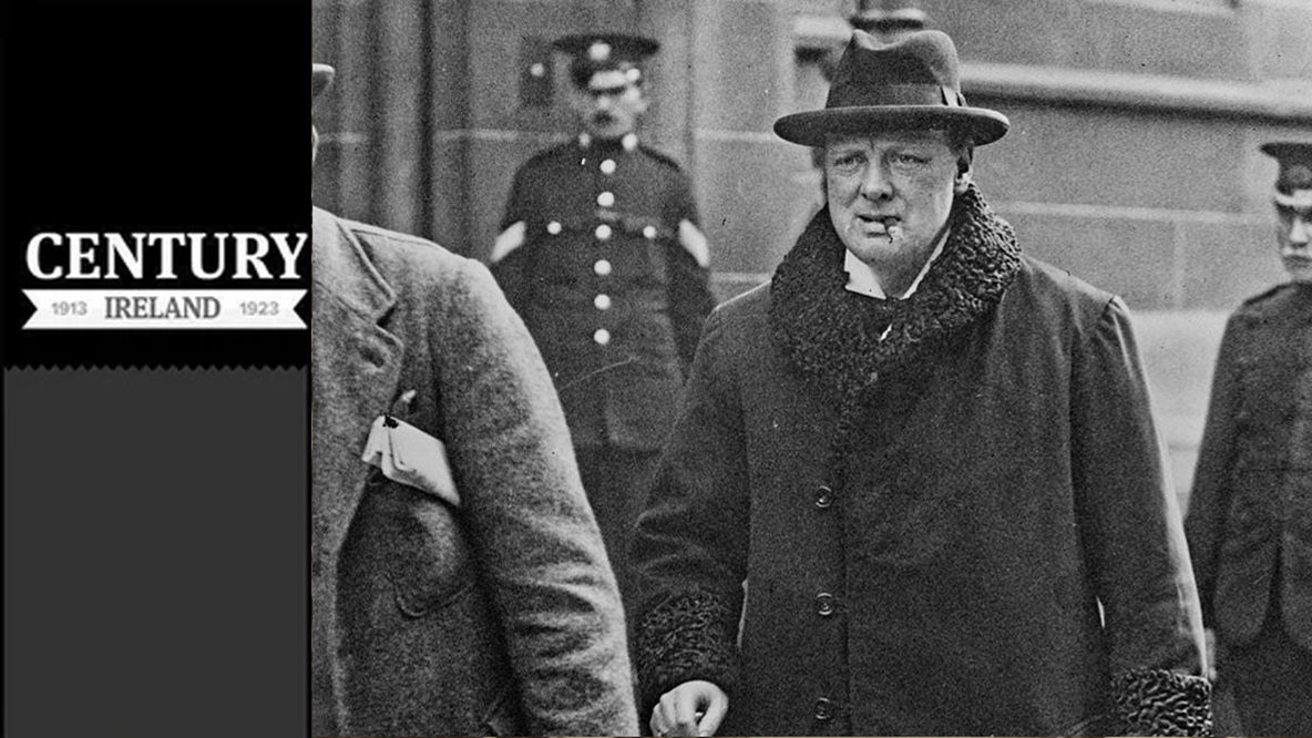 Century Ireland Issue 229 Winston Churchill in Inverness in 1921
Photo: Bibliotheque Nationale de France