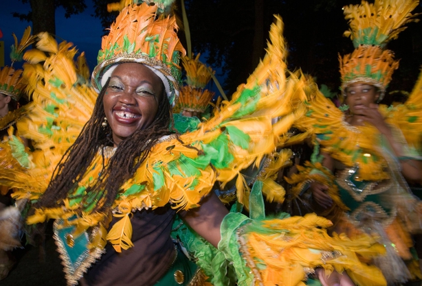 Bailarinos no Carnaval 2008 