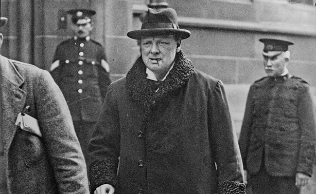 Winston Churchill in Inverness in 1921 Photo: Bibliotheque nationale de France