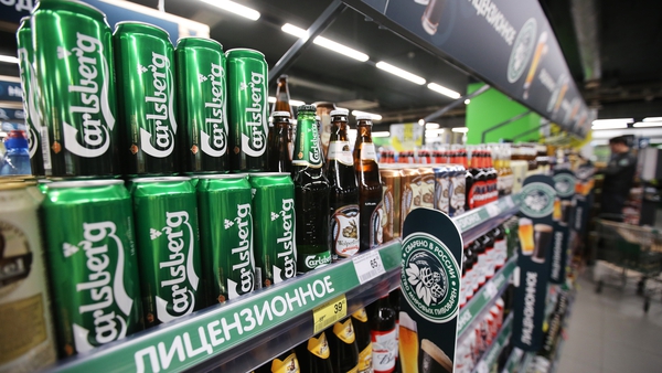 Carlsberg is the Western brewer most exposed to the Russian market
