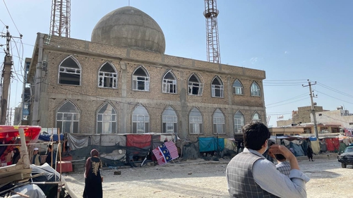 A blast hit the Seh Dokan mosque in a busy area of Mazar-i-Sharif, Afghanistan