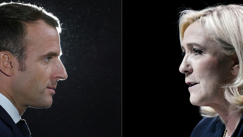 Head to head: it's Macron vs Le Pen all over again in 2022. Photo: Getty Images Combo
