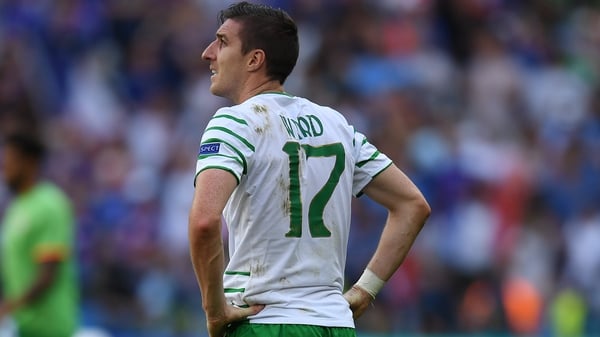 Stephen Ward played at two European Championships with the the Republic of Ireland