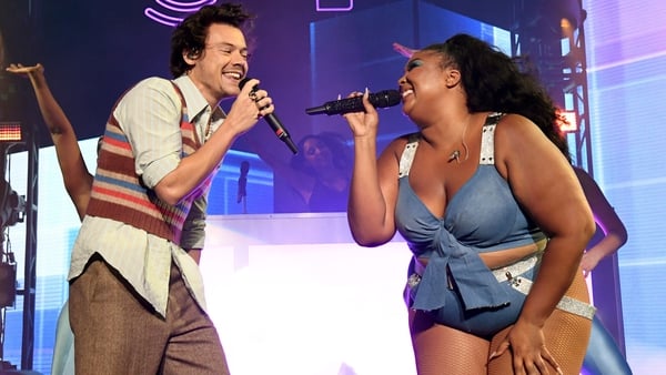 Harry Styles and Lizzo duet at Coachella
