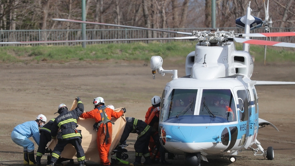 One of those found was transferred to a rescue helicopter