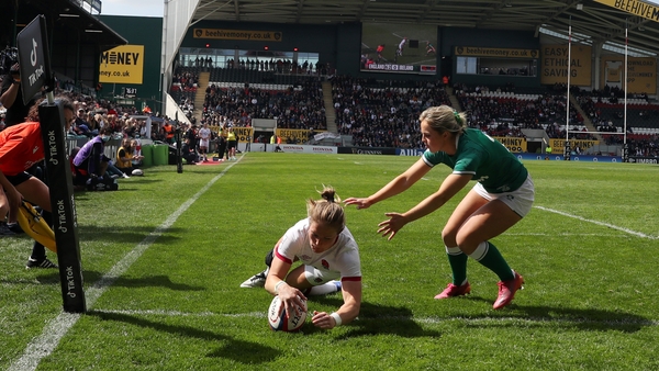 England scored 11 tries in total