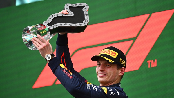Verstappen is up to second in the Drivers' Championship
