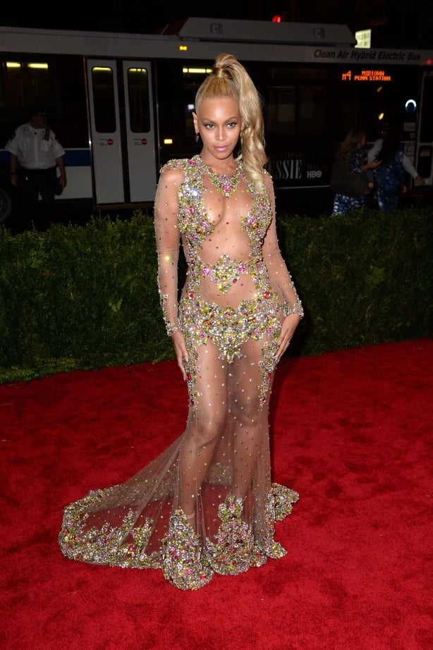 Met gala shop see through dresses