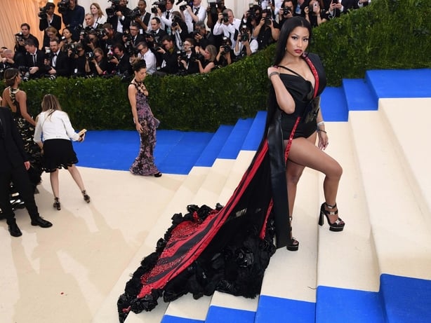 Minaj met gala