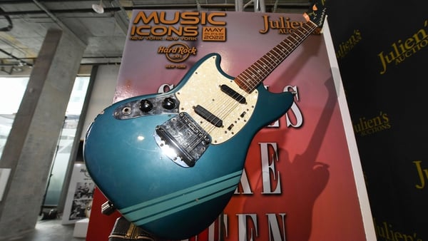 The guitar has an estimate of $600,000-800,000