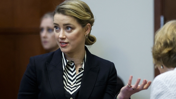 Amber Heard (seen here during the trial in April) - Filed a notice of appeal on Thursday with the Virginia Court of Appeals