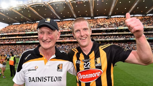 Having teamed up so successfully in the championship for years, Brian Cody (L) and Henry Shefflin will now go head-to-head on Sunday