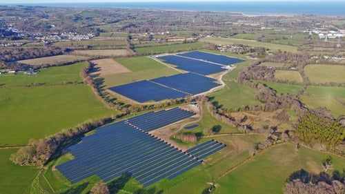 Millvale solar farm incorporates 33,600 solar modules covering 25 hectares of land