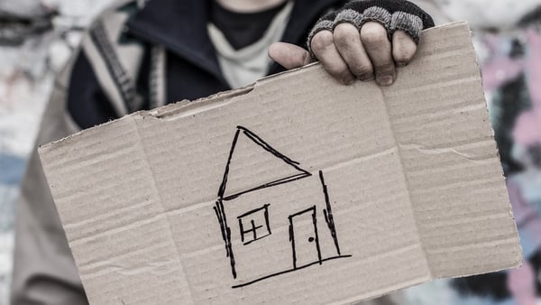 The figures show a 29% increase in homelessness year on year