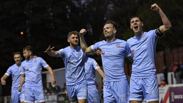 It was a night to savour for Derry City in Inchicore