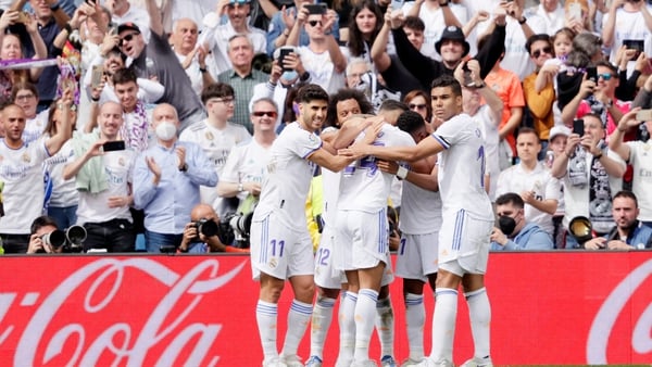 It's another league title for Real Madrid