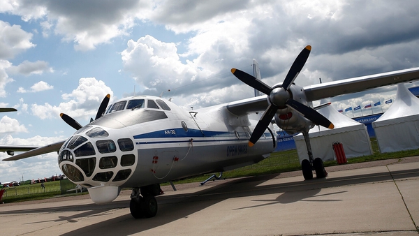 Russian Antonov AN-30 propeller plane (file image)