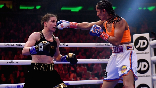 Katie Taylor and Amanda Serrano went toe-to-toe at a sold out Madison Square Garden in April