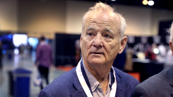 Bill Murray (pictured at the Annual Shareholders' Meeting of conglomerate Berkshire Hathaway in Omaha, Nebraska on Saturday) - 
