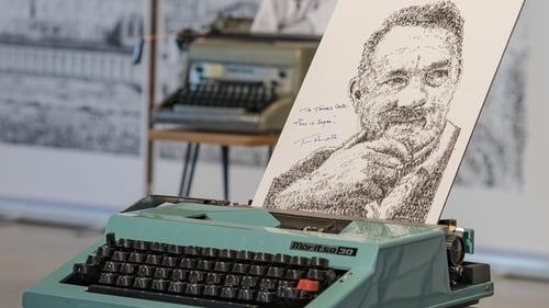 James Cook sent a portrait to Oscar-winning actor Tom Hanks, who is a fellow typewriter enthusiast, but admitted he "forgot about it" until he received an unexpected letter in the post All photos: Press Association