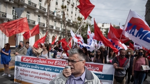 May Day International Workers Day Demonstration in Athens, Greece