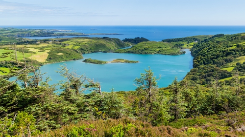 The man suffered a heart attack at Lough Hyne near Skibbereen (file image)