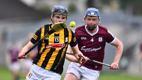 Billy Drennan, being chased down by Galway's Michael Walsh, was sensational for Kilkenny