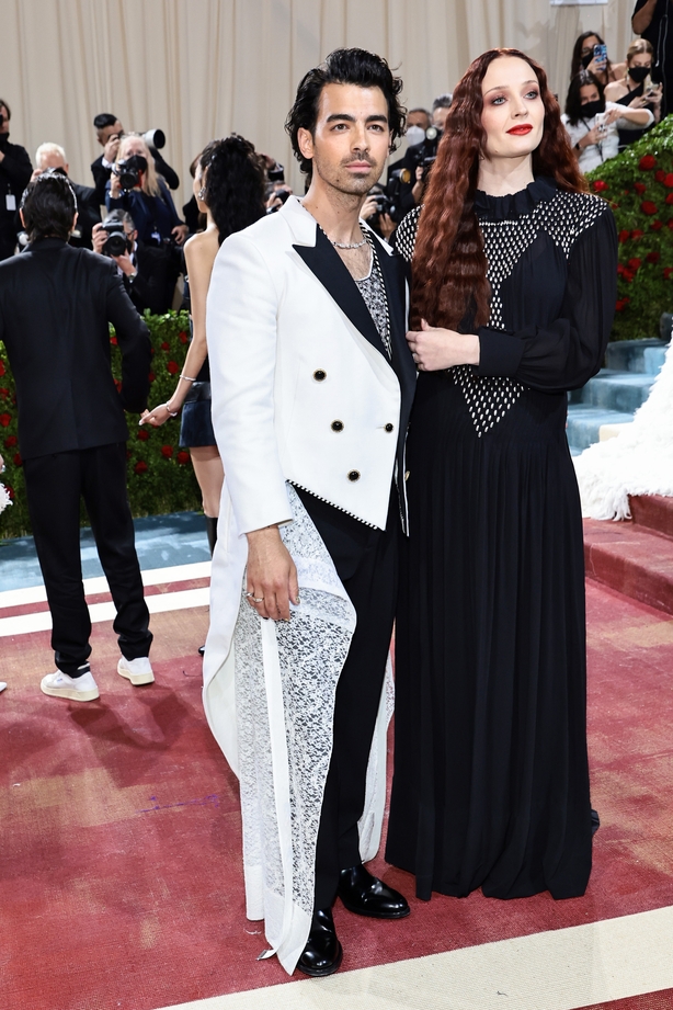 Joe Jonas & Sophie Turner both In Louis Vuitton @ 2019 Met Gala